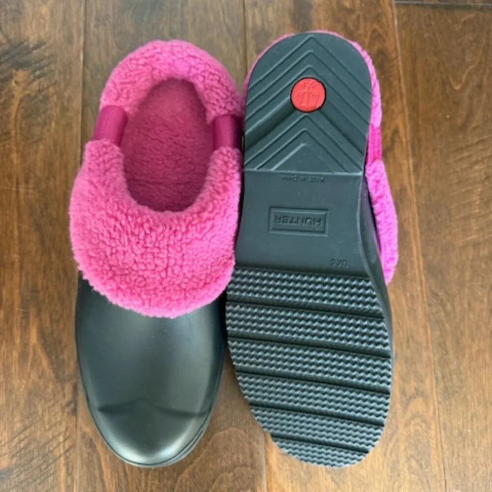 hunter sherpa play clogs new no box